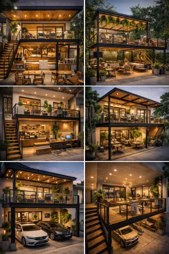 Mezannine Cafe Modern di Selong