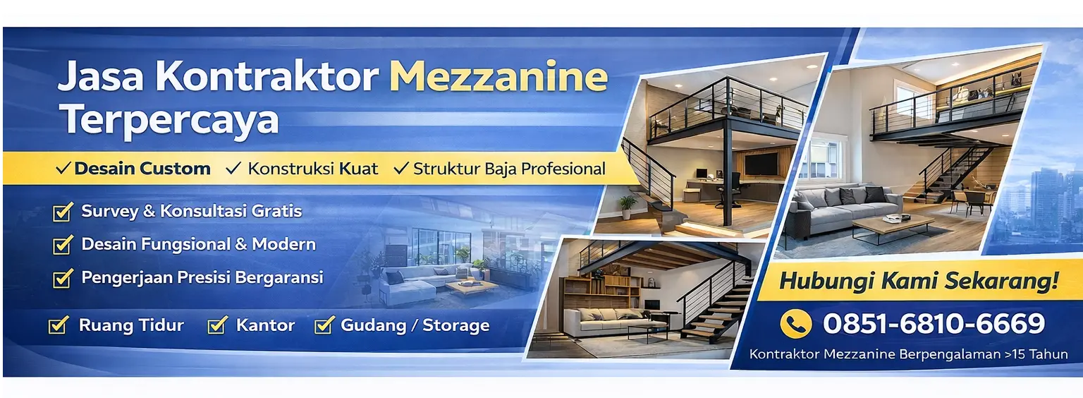 Jasa Pembuatan Mezzanine selong Bergaransi